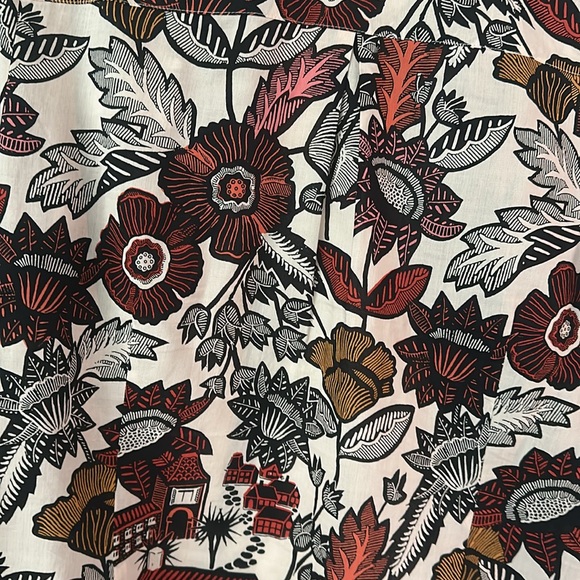 Scotch & Soda Floral Button Down Shirt Size medium never worn - Picture 4 of 4